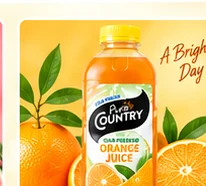 Pure Country orange juice